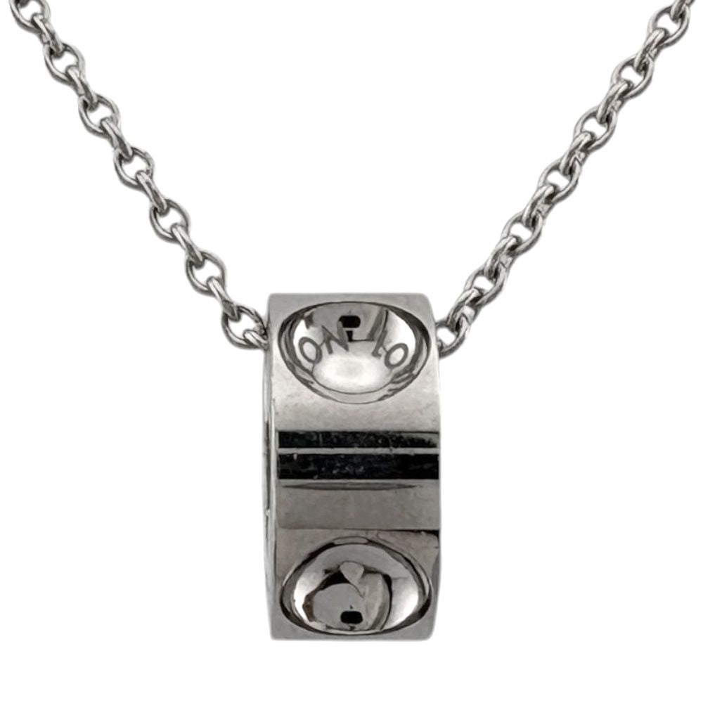 Louis Vuitton Pendentif Empreinte Necklace 18k White Gold