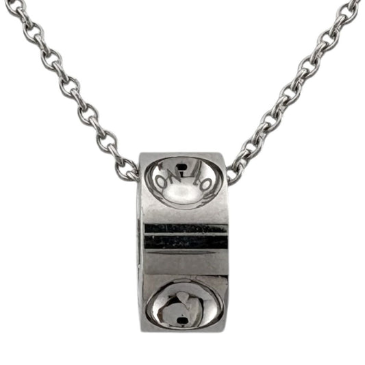 Louis Vuitton Pendentif Empreinte Necklace 18k White Gold