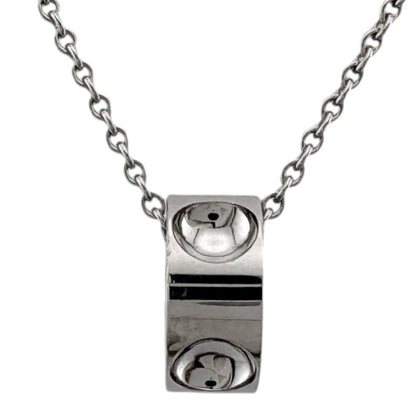 Louis Vuitton Pendentif Empreinte Necklace 18k White Gold — view 3