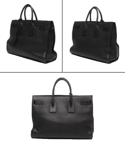Saint Laurent Paris 2-Way Tote Shoulder Bag Crossbody Thin Large Sac de Jour — view 2