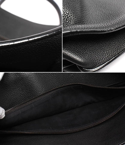 Saint Laurent Paris 2-Way Tote Shoulder Bag Crossbody Thin Large Sac de Jour — view 8