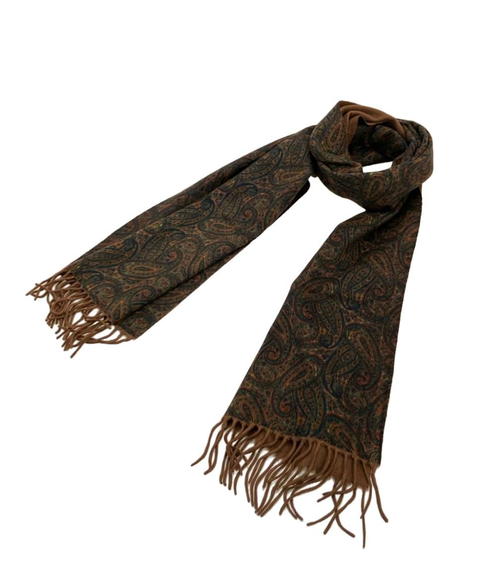 Loro Piana Shawl Cashmere Paisley Pattern Scarf