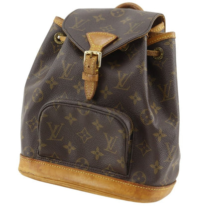 Louis Vuitton Mini Montsouris Canvas Brown Backpack — view 2