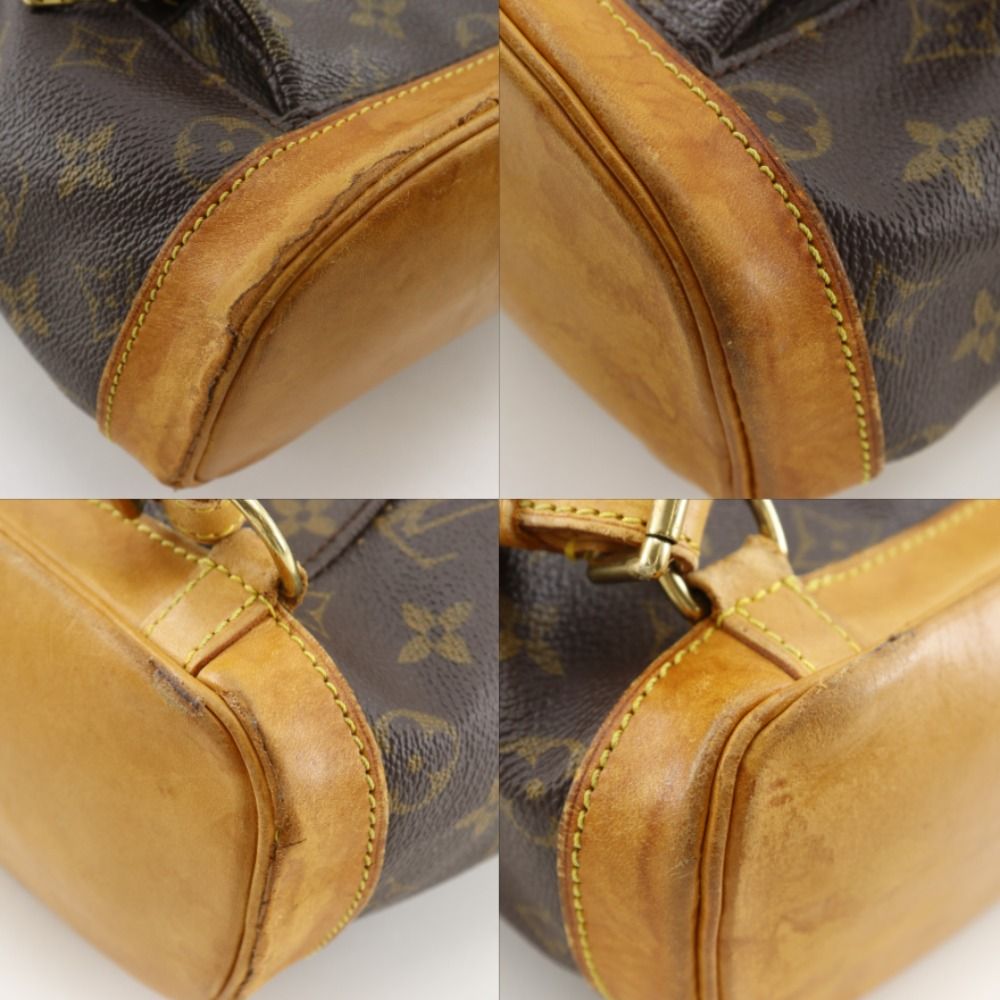 Louis Vuitton Mini Montsouris Canvas Brown Backpack — view 4