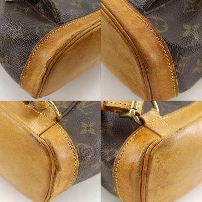 Louis Vuitton Mini Montsouris Canvas Brown Backpack — view 4