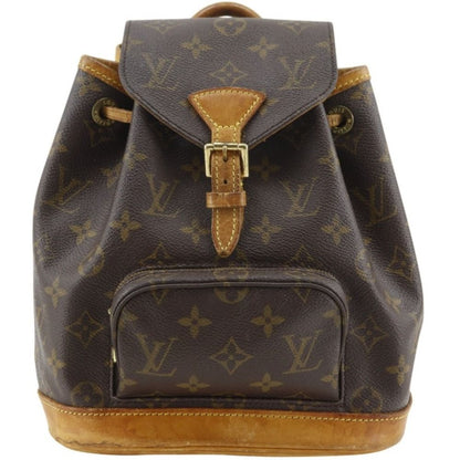 Louis Vuitton Mini Montsouris Canvas Brown Backpack