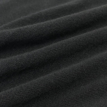 Chanel Sleeveless Knit Sweater Logo Top Black — view 7