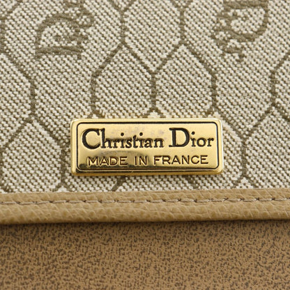 Dior Chain Shoulder Vintage Leather Beige Bag — view 9