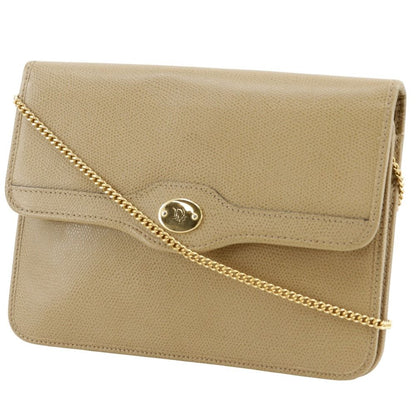 Dior Chain Shoulder Vintage Leather Beige Bag — view 2