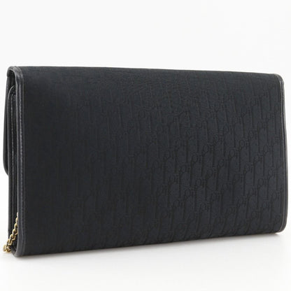 Dior Chain Shoulder Vintage Canvas Black Bag — view 3