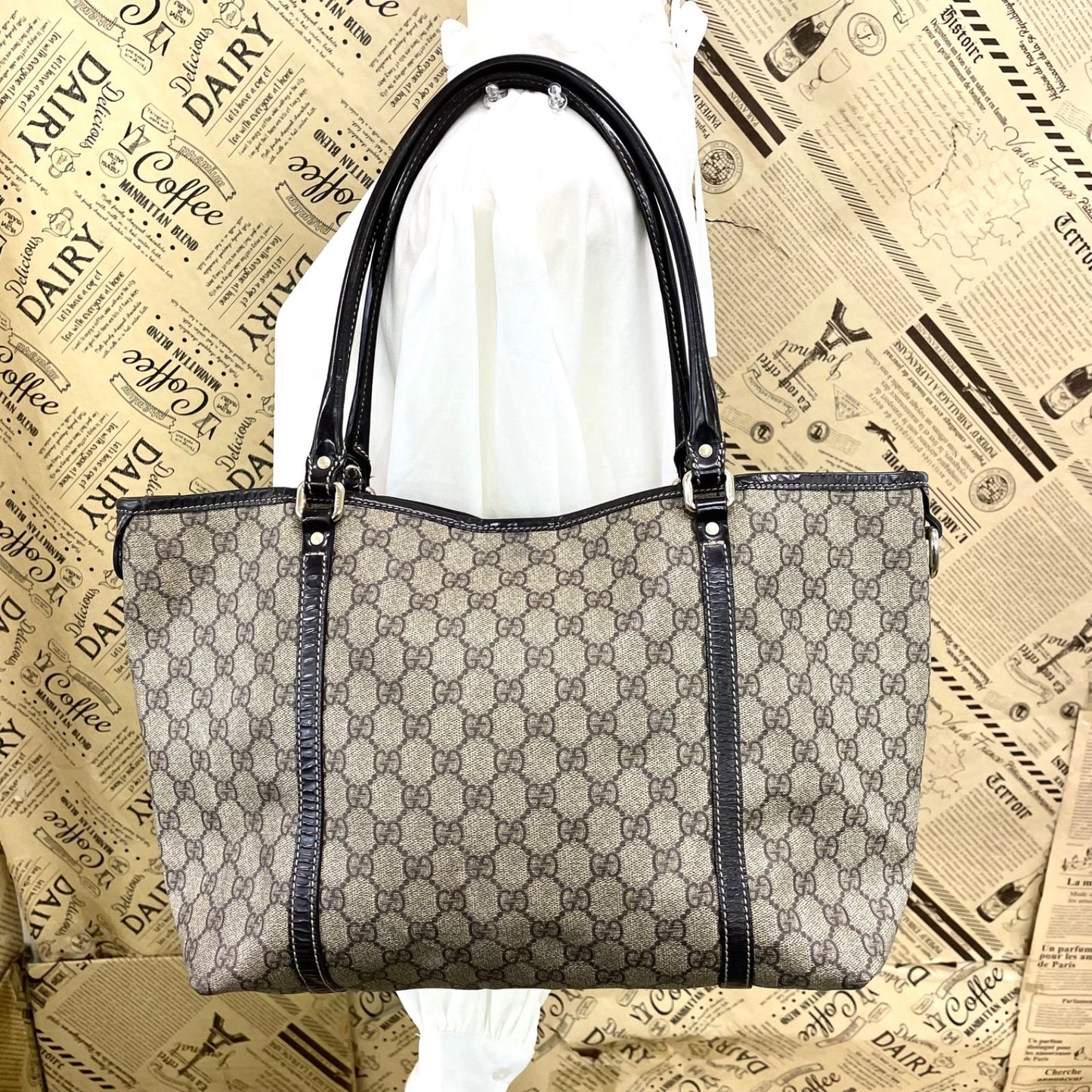Gucci Tote GG Canvas Business Travel Mothers — view 2