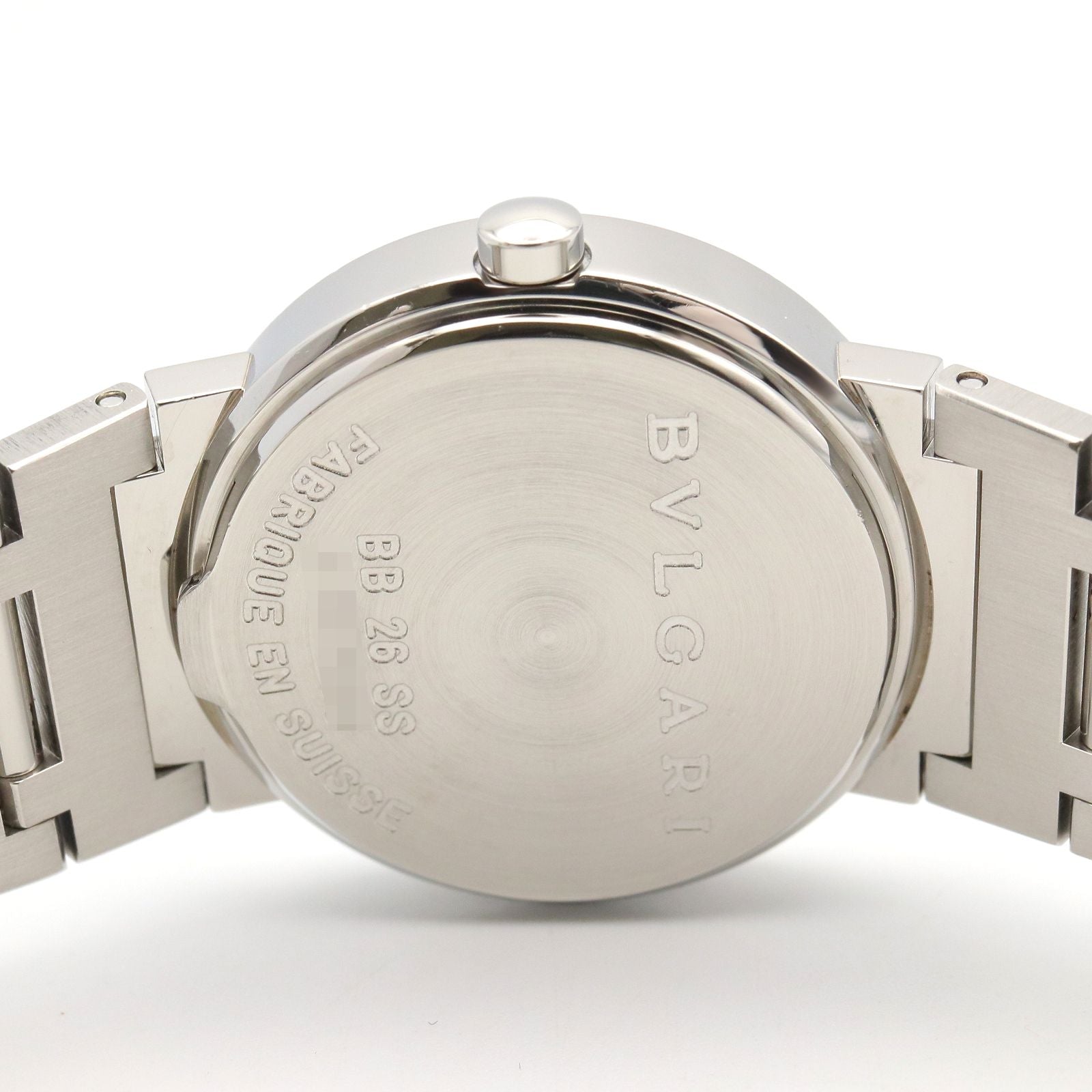 Bvlgari Watch Black Stainless Steel — view 5
