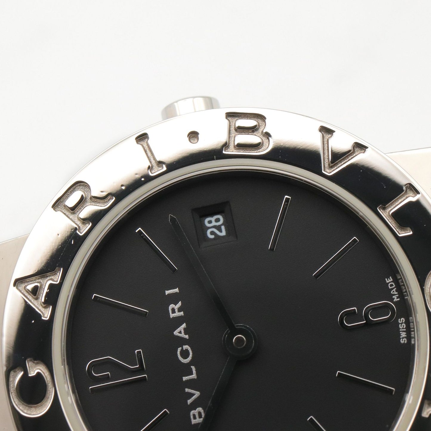 Bvlgari Watch Black Stainless Steel — view 9