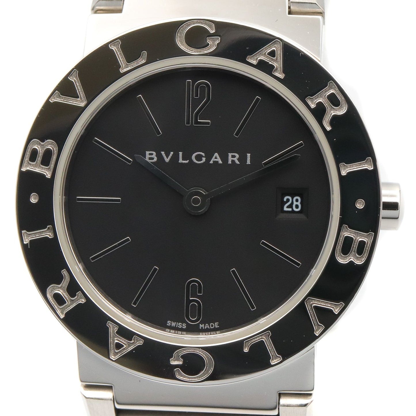 Bvlgari Watch Black Stainless Steel — view 3