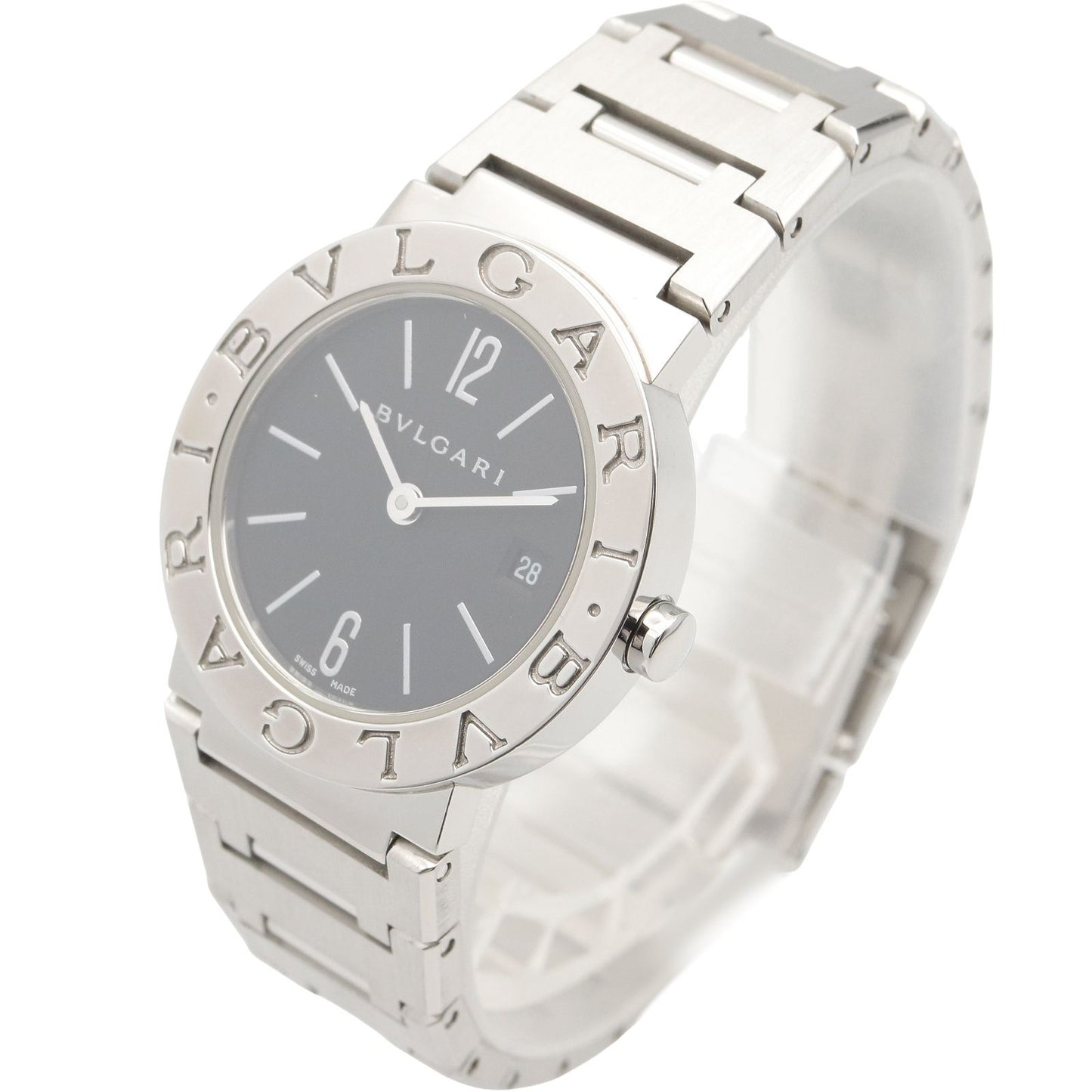 Bvlgari Watch Black Stainless Steel — view 2