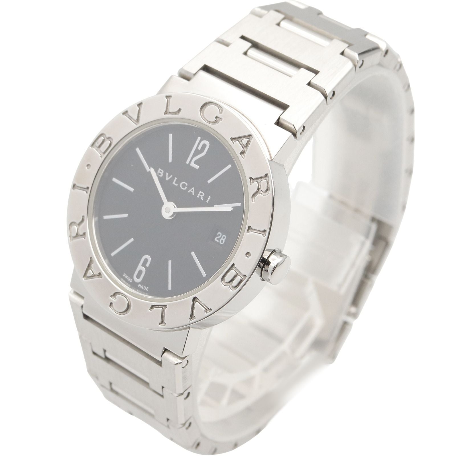 Bvlgari Watch Black Stainless Steel — view 2
