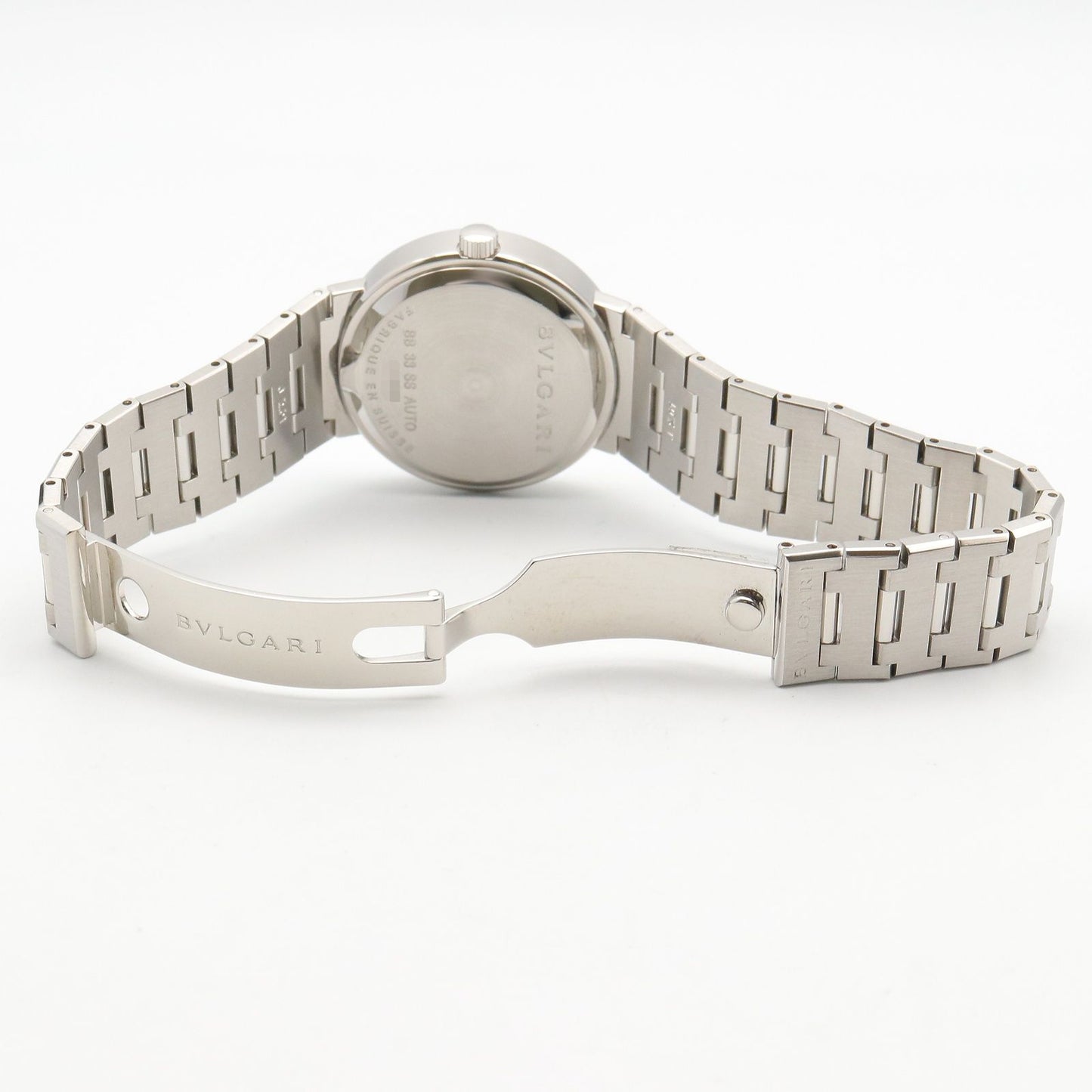 Bvlgari Watch Black Stainless Steel — view 4