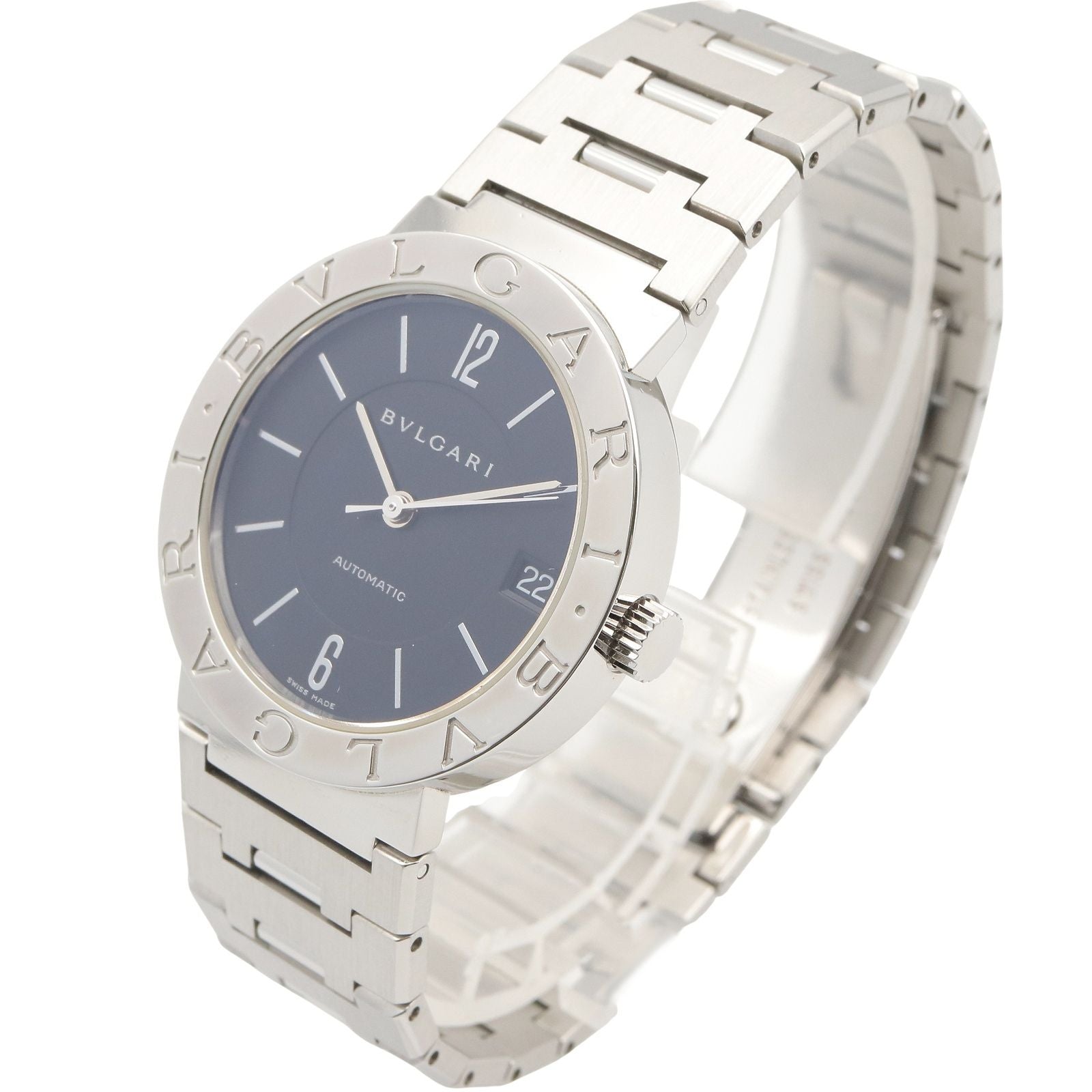 Bvlgari Watch Black Stainless Steel — view 2