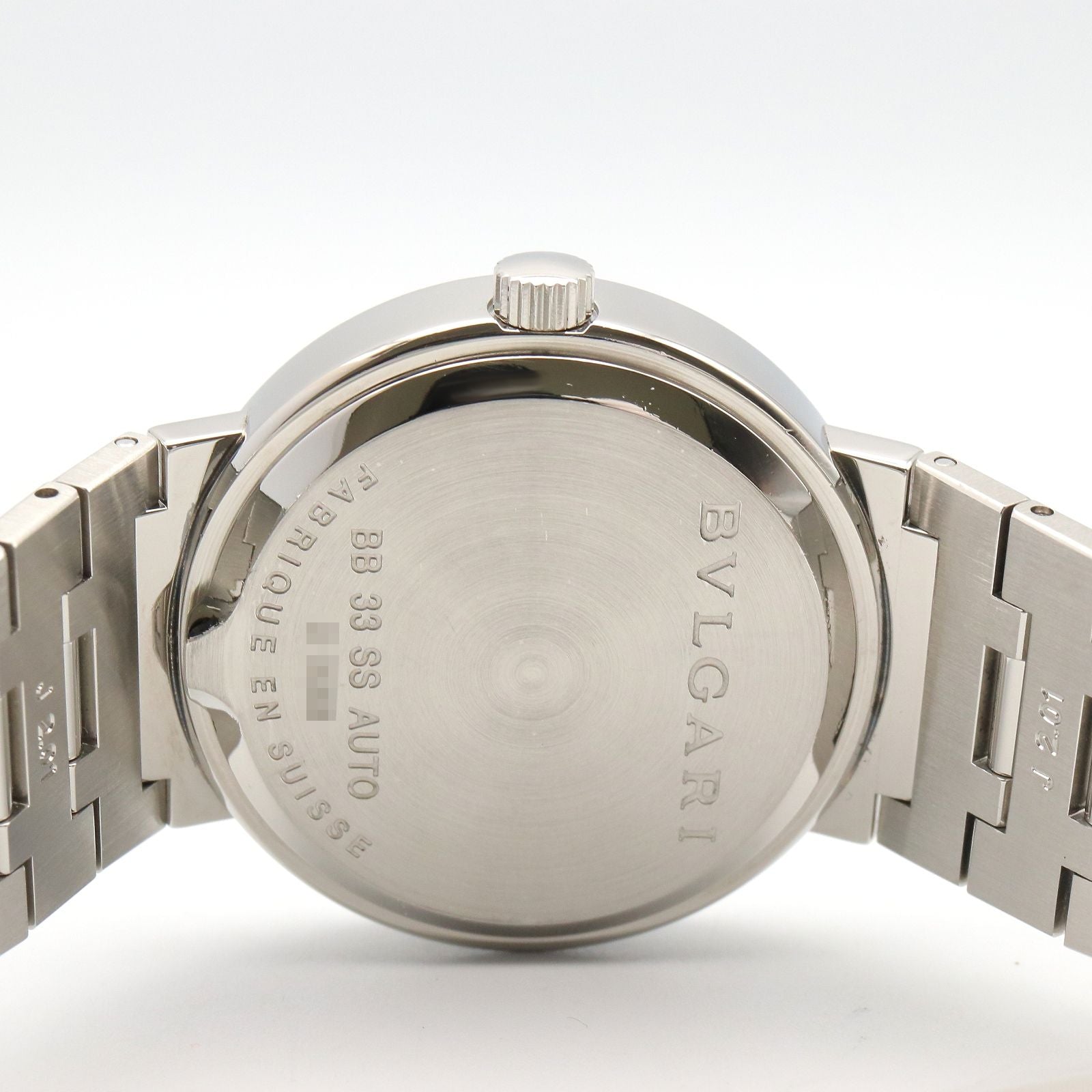 Bvlgari Watch Black Stainless Steel — view 5