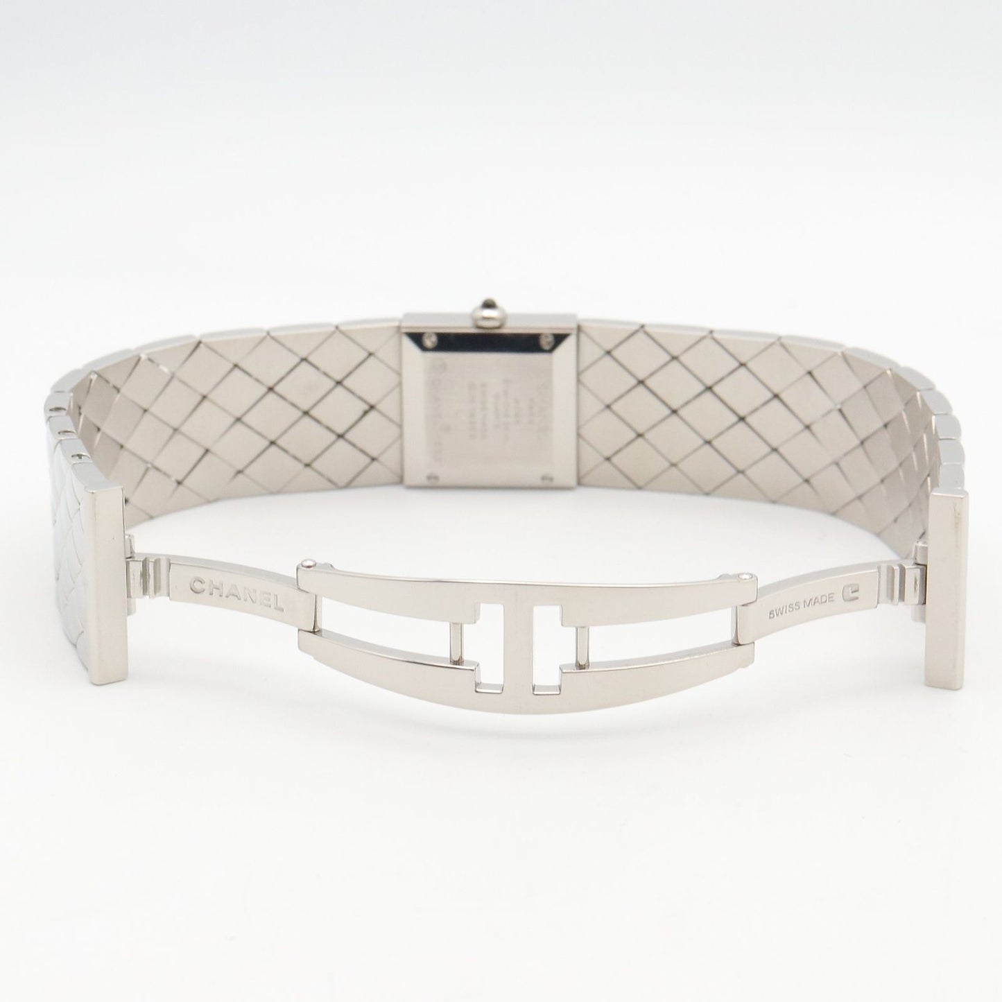Chanel Watch Quilted Black Stainless Steel — view 4