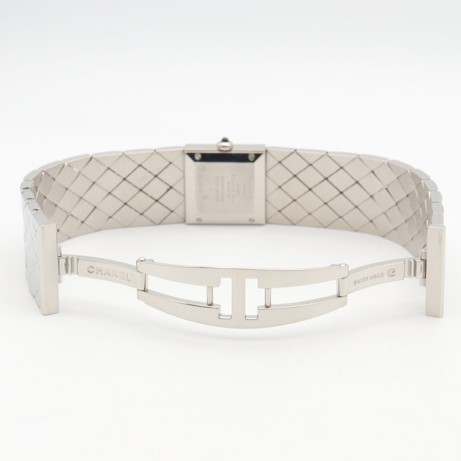 Chanel Watch Quilted Black Stainless Steel — view 4