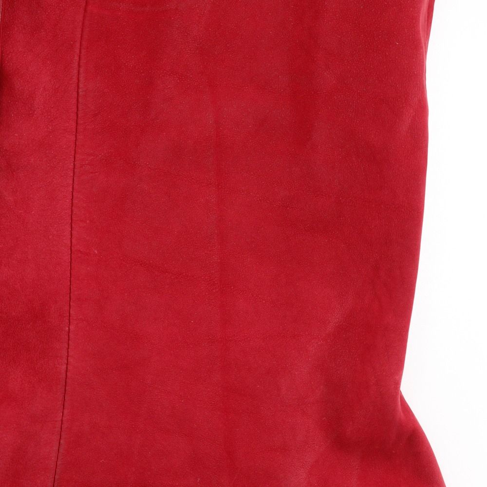 Loewe Leather Jacket Vintage Red Tailored — view 6