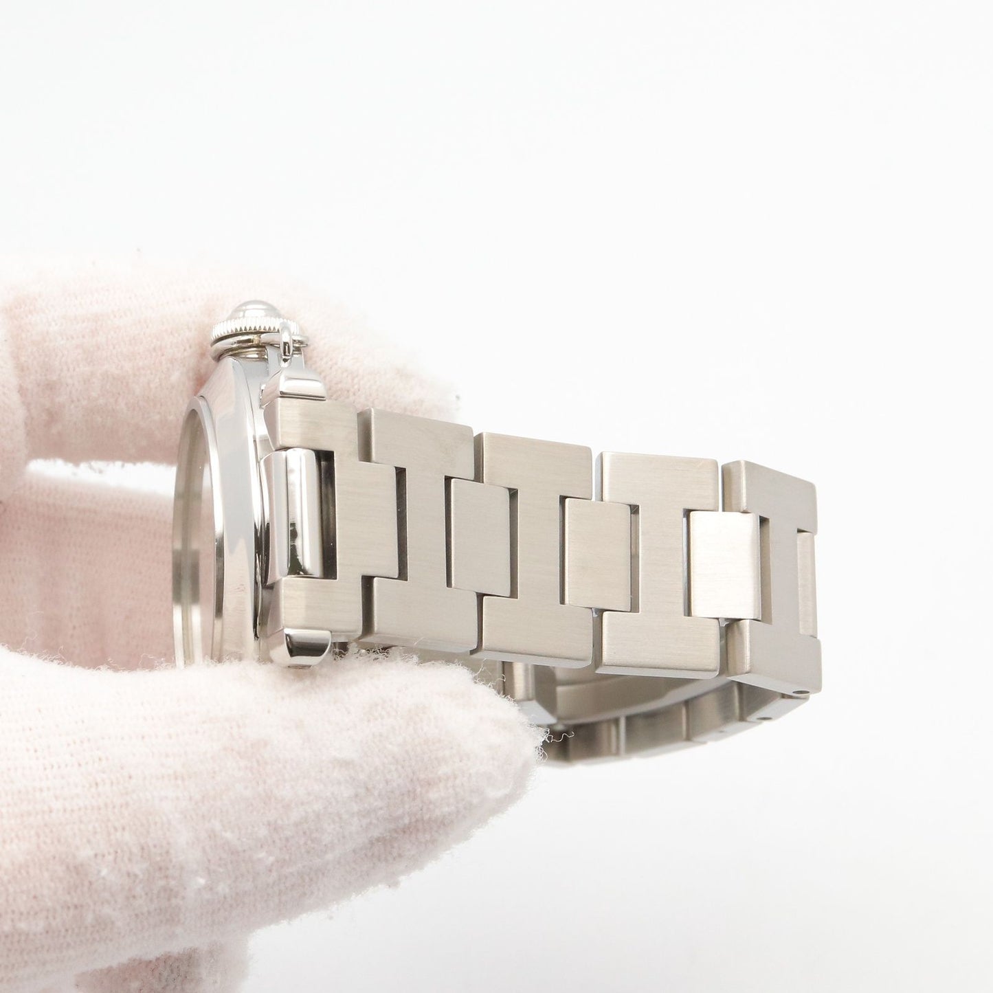 Cartier Watch Pasha C White Stainless Steel Boys — view 9