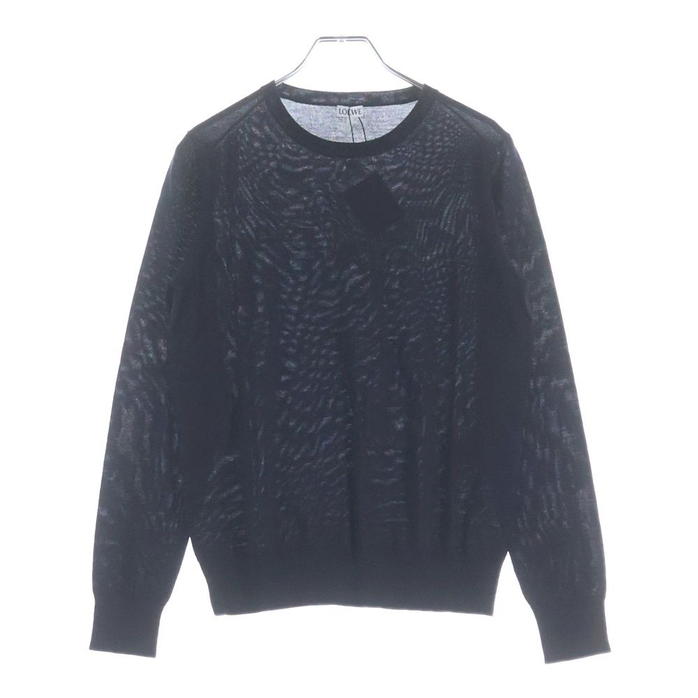 Loewe Long Sleeve Sweater Navy