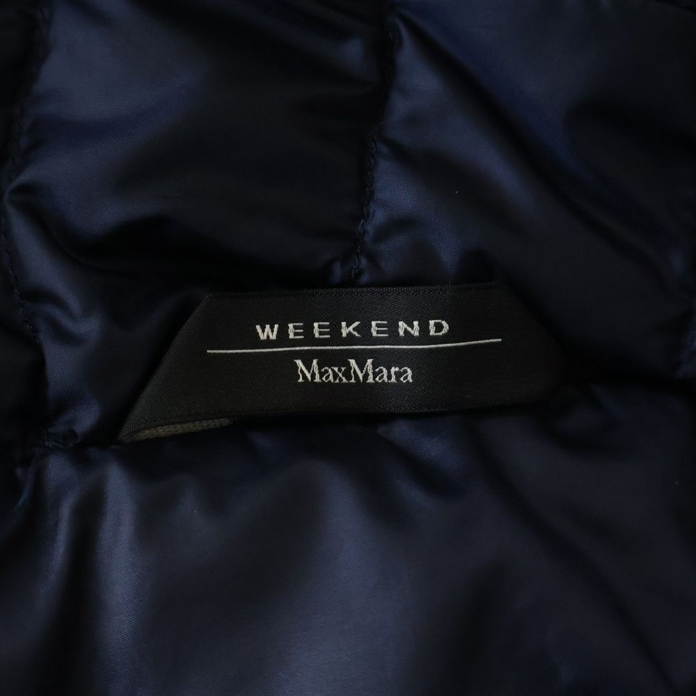Max Mara Weekend Down Jacket Vest Navy — view 7