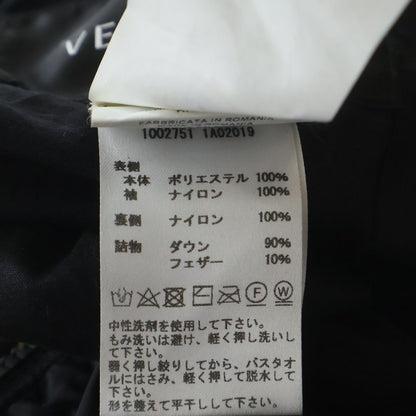Versace Medusa Reversible Down Jacket Black Yellow — view 7