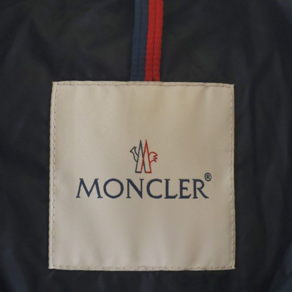 Moncler Hermine Down Jacket Coat Black 00 — view 7
