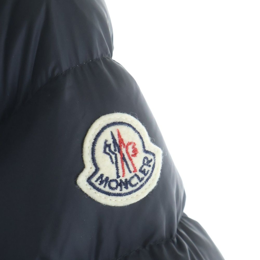 Moncler Hermine Down Jacket Coat Black 00 — view 5