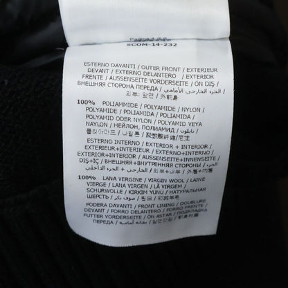 Moncler Maglione Tricot Cardigan Nylon Trim Jacket Black — view 8