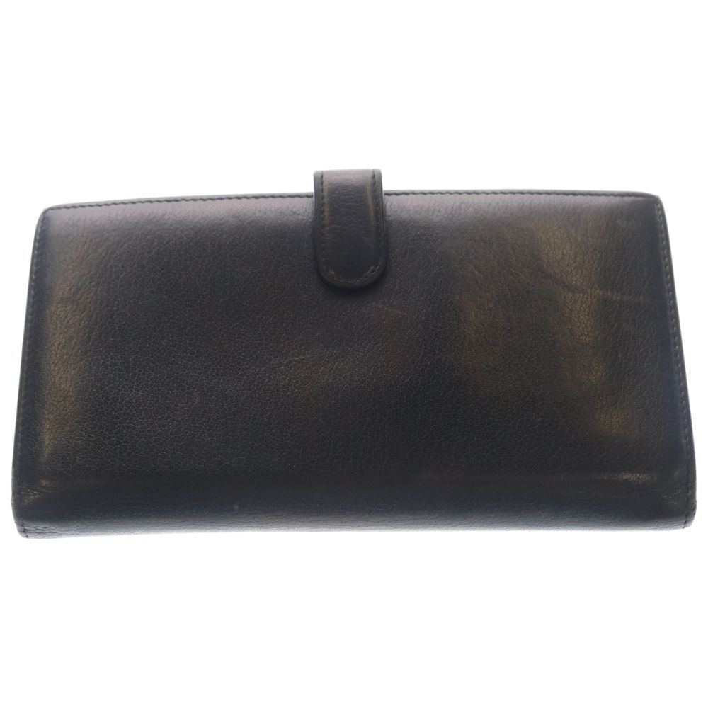Chanel Camellia CC Logo Leather Wallet Black — view 2