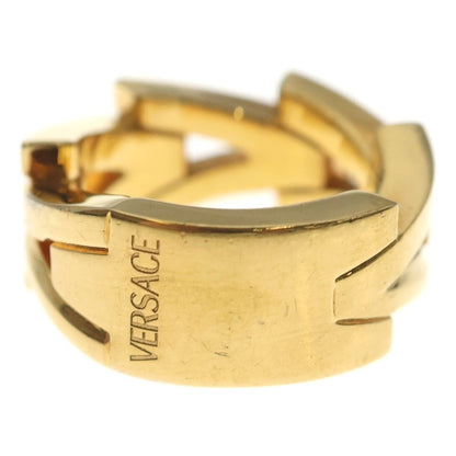 Versace Chain Ring Logo Gold