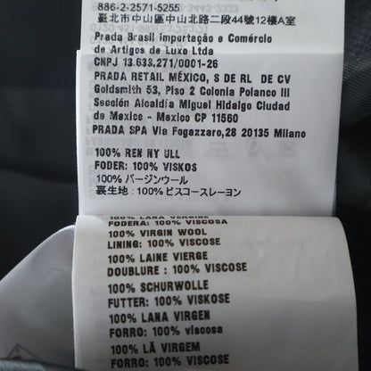 Miu Miu Long Coat Black 40 — view 7