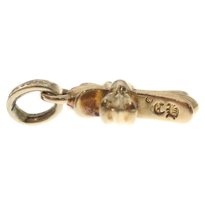 Chrome Hearts 22k Crs Baby Fat Cross Pendant Top Gold — view 4
