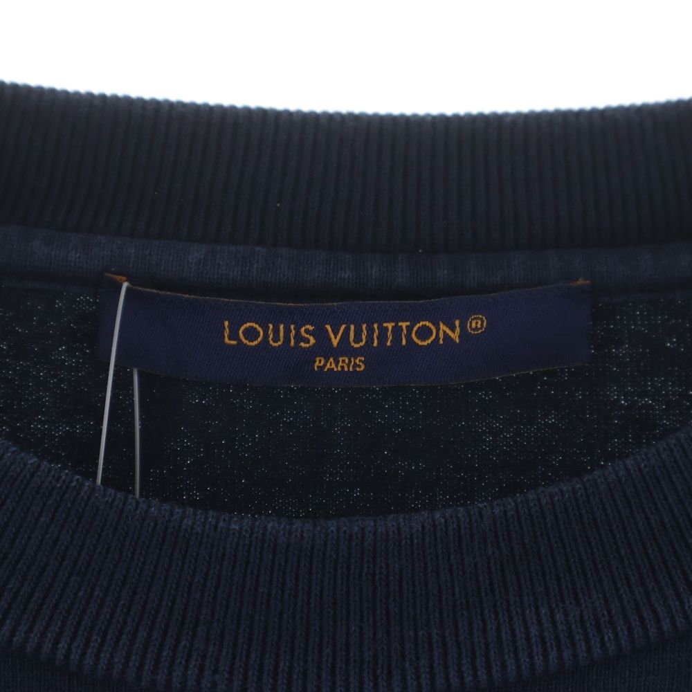 Louis Vuitton Inside Out Crew Neck Short Sleeve T-Shirt Jyn Navy — view 6