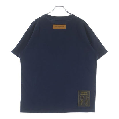 Louis Vuitton Inside Out Crew Neck Short Sleeve T-Shirt Jyn Navy