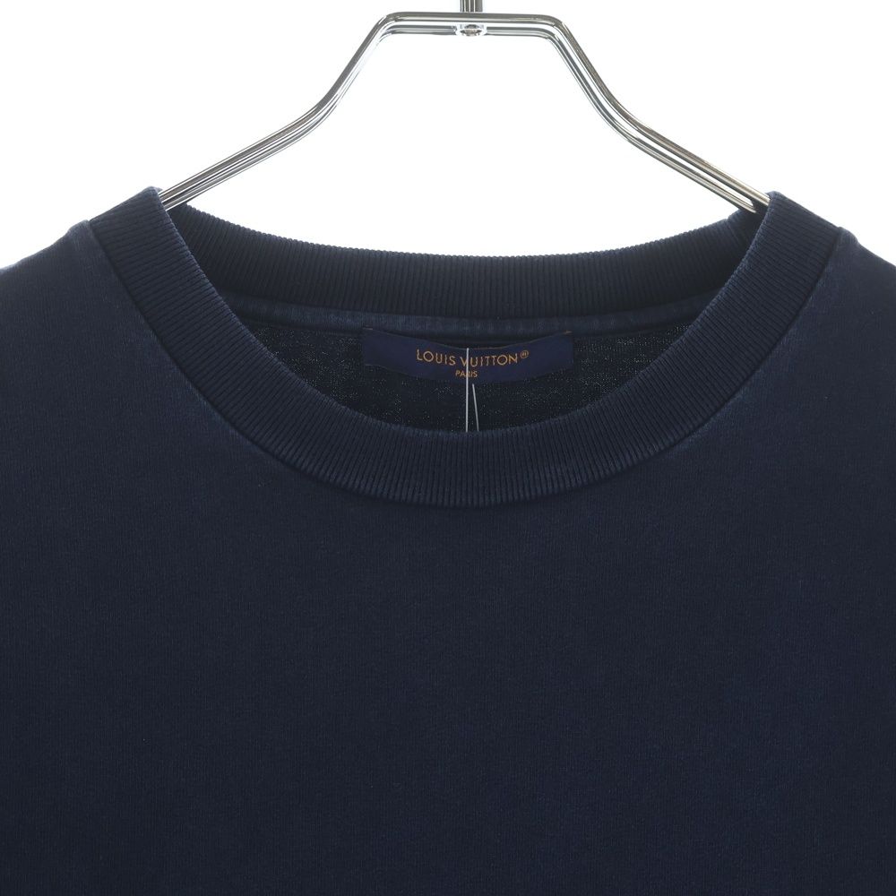 Louis Vuitton Inside Out Crew Neck Short Sleeve T-Shirt Jyn Navy — view 3