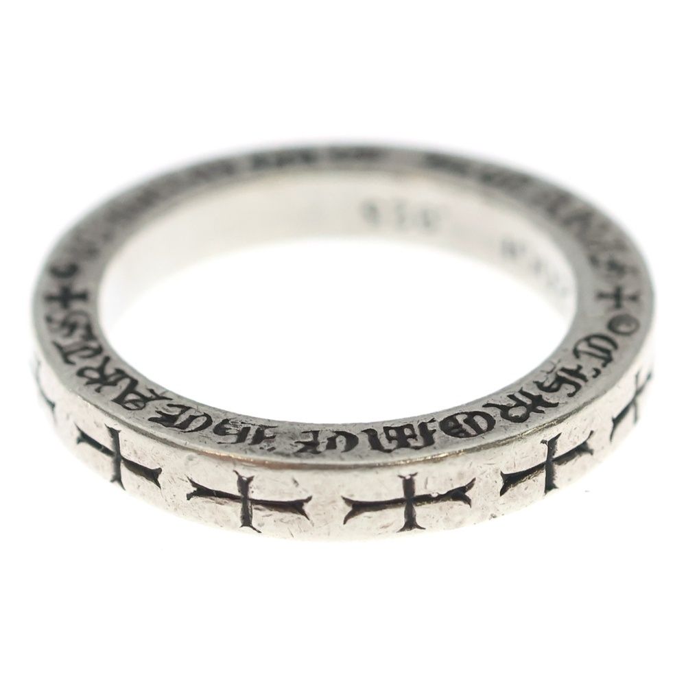 Chrome Hearts 3 mm Spacer Fuckyou Dia 3 Silver Earrings — view 2