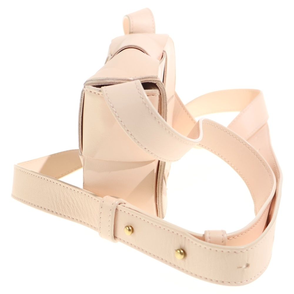Bottega Veneta Cassette Candy Mini Shoulder Bag Beige Leather — view 4