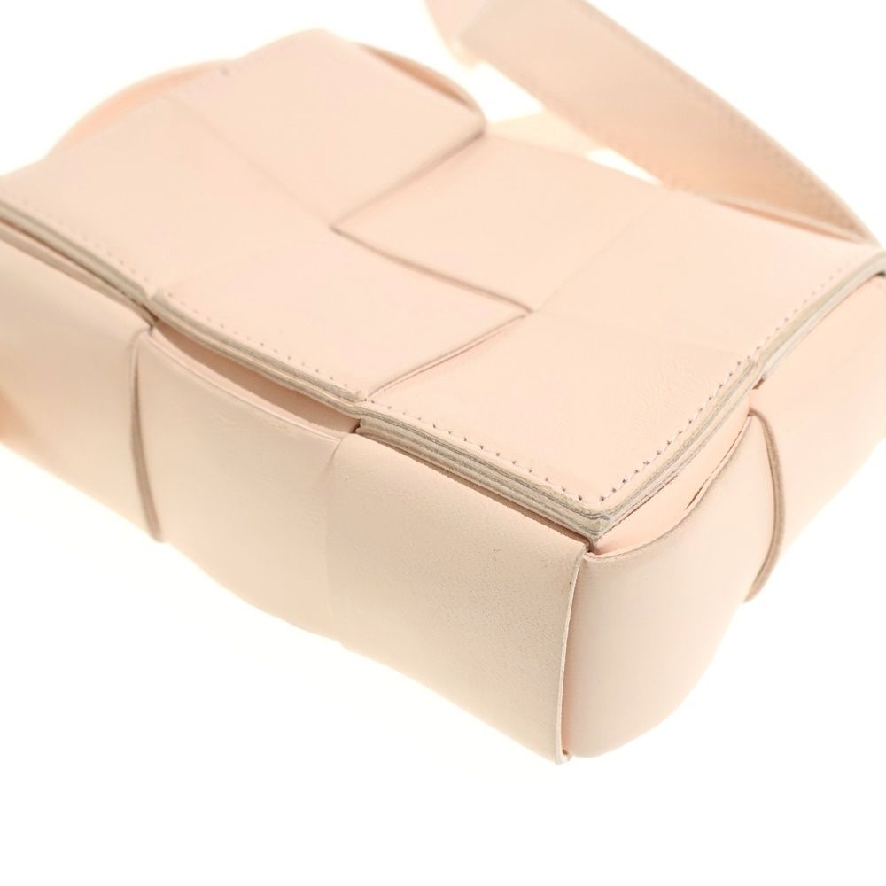 Bottega Veneta Cassette Candy Mini Shoulder Bag Beige Leather — view 5