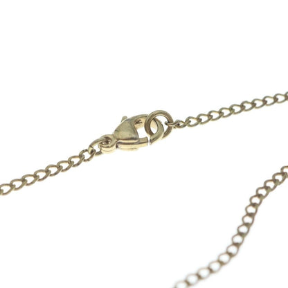 Chanel CC Logo Necklace Gold — view 4