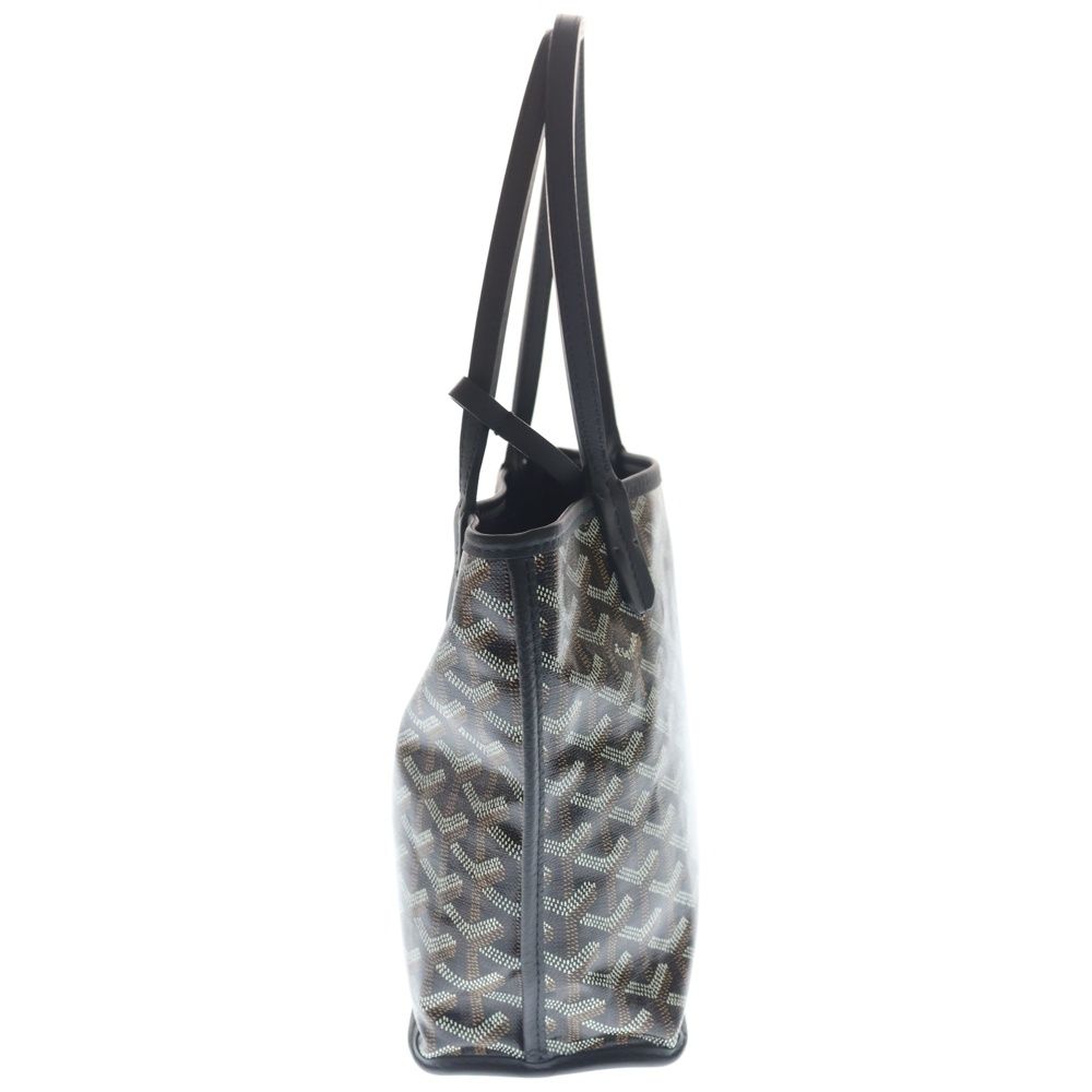 Goyard Anjou Mini Reversible Mini Bag Tote Back Black Leather — view 3
