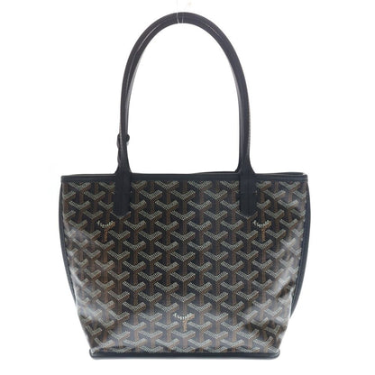 Goyard Anjou Mini Reversible Mini Bag Tote Back Black Leather