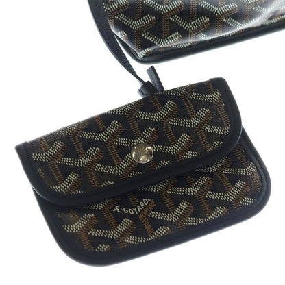 Goyard Anjou Mini Reversible Mini Bag Tote Back Black Leather — view 4