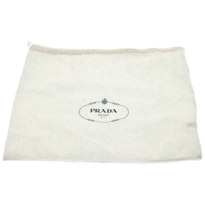 Prada Small Padded Re-Nylon Shoulder Bag Black Leather Nylon — view 6
