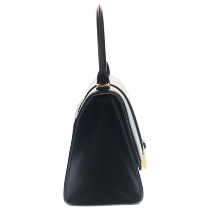 Balenciaga Hourglass Small 2-Way Shoulder Bag Black Leather Gold — view 3