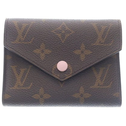 Louis Vuitton Portefeuille Victorine Rosevalerine Monogram Compact Wallet